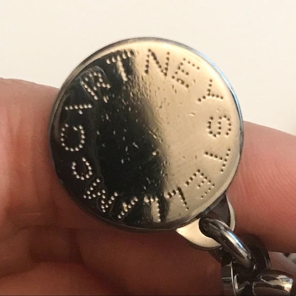 Stella McCartney Falabella Fringe Fold Over Mini Crossbody Bag Vegan - Picture 9 of 9